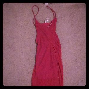 This is a party or going to a wedding red dress